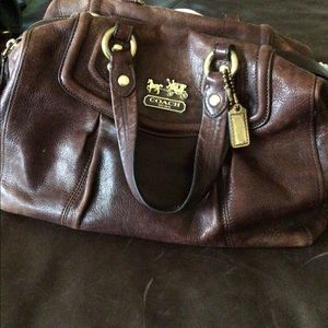 Madison Satchel with original silk storage bag